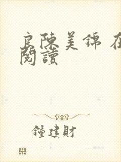 良陈美锦 在线阅读