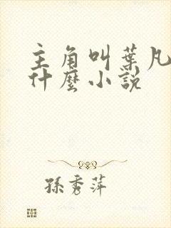 主角叫叶凡的是什么小说