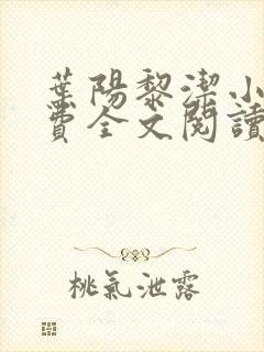 叶阳黎洁小说免费全文阅读最新章节