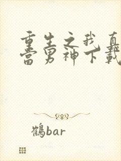 重生之我真没想当男神下载