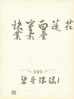 快穿白莲花的职业素养