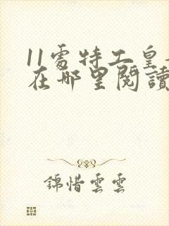 11处特工皇妃在哪里阅读