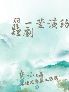 翟一莹演的所有短剧