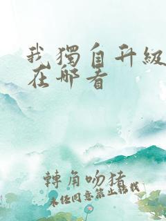 我独自升级动漫在哪看