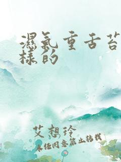 湿气重舌苔是怎样的