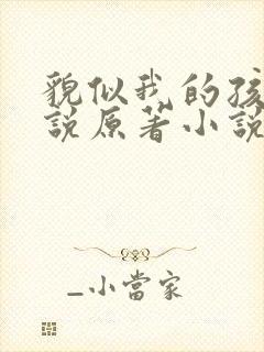 貌似我的孩子小说原著小说