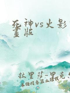 死神vs火影动画版