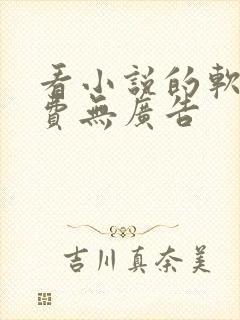 看小说的软件免费无广告