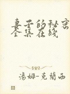 妻子的秘密短剧全集在线