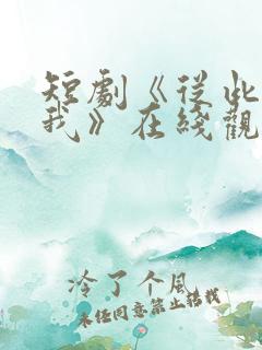 短剧《从此没有我》在线观看