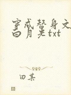 穿成替身文里的白月光txt