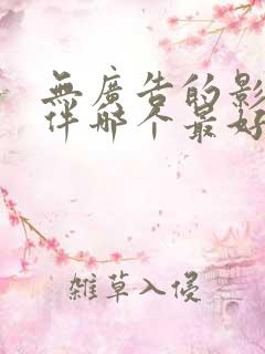 无广告的影视软件哪个最好