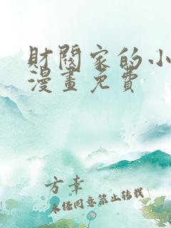 财阀家的小儿子漫画免费