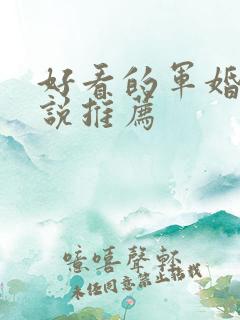 好看的军婚文小说推荐
