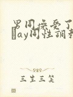 男同操受了潘奚醙ay同性调教