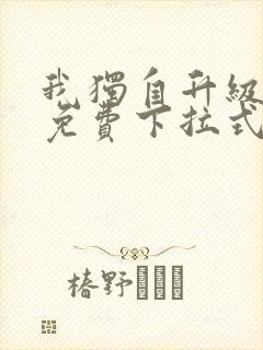 我独自升级漫画免费下拉式