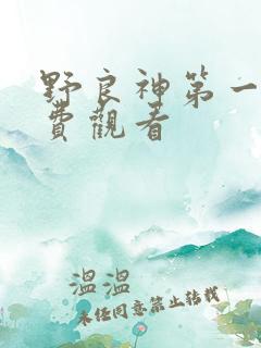 野良神第一季免费观看