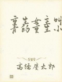 重生女主叫林青青的重生小说