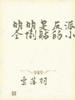 明明是反派女主全倒贴的小说