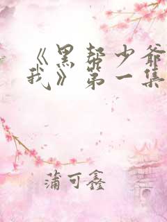 《黑帮少爷爱上我》第一集