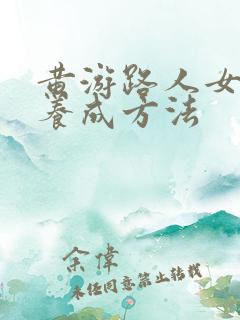 黄游路人女主的养成方法