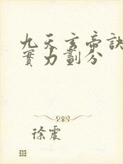 九天玄帝诀等级实力划分