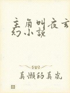 主角叫夜玄的玄幻小说