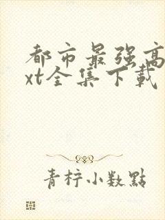 都市最强高手txt全集下载