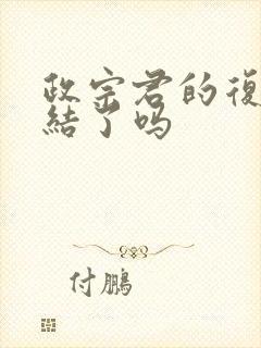 政宗君的复仇完结了吗