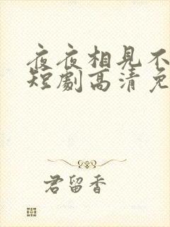 夜夜相见不识君短剧高清免费
