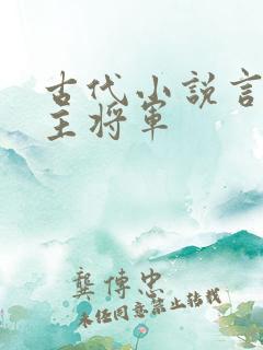 古代小说言情男主将军