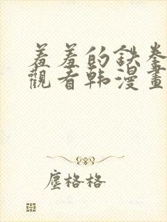 羞羞的铁拳免费观看韩漫画完整版