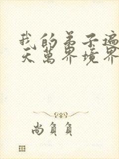 我的弟子遍布诸天万界境界划分