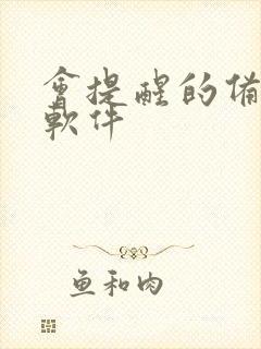 会提醒的备忘录软件