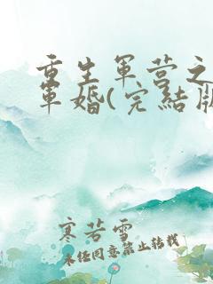 重生军营之王牌军婚(完结版)全文免费下载