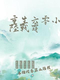 重生六零小军嫂陆战霆