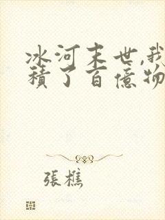 冰河末世,我囤积了百亿物资txt