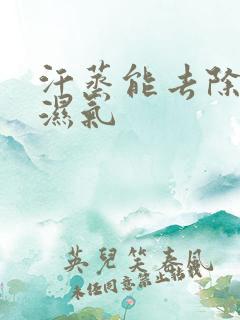 汗蒸能去除体内湿气