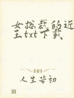 女总裁的近身兵王txt下载