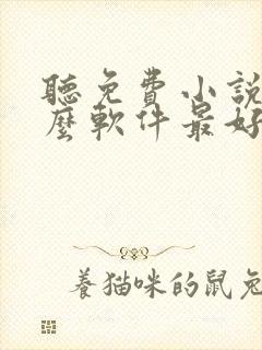 听免费小说用什么软件最好