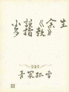 小说《余生,请多指教》