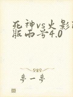 死神vs火影改版雨兮4.0
