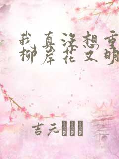 我真没想重生啊柳岸花又明小说全文在线阅读