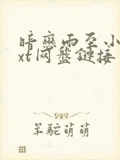 暗恋雨至小说txt网盘链接