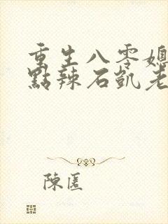 重生八零媳妇有点辣石凯老婆结局