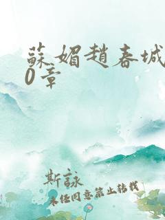 苏媚赵春城100章