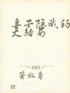 妻子隐藏的秘密大结局