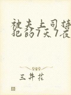 被夫上司持续侵犯的7天7夜