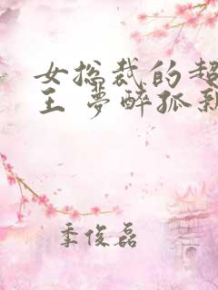 女总裁的超级兵王 梦醉孤新