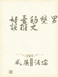 好看的双男主小说推文